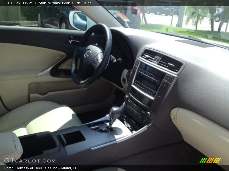 Starfire White Pearl / Ecru Beige 2010 Lexus IS 250