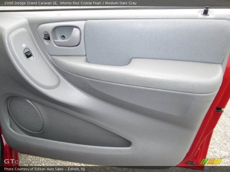 Inferno Red Crystal Pearl / Medium Slate Gray 2006 Dodge Grand Caravan SE