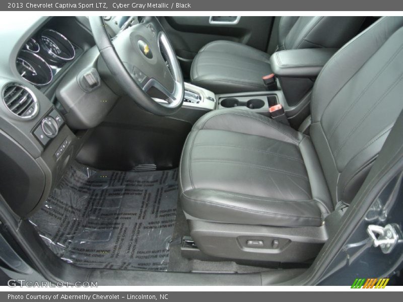 Cyber Gray Metallic / Black 2013 Chevrolet Captiva Sport LTZ