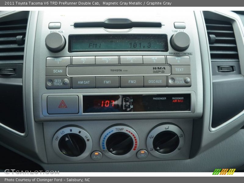 Magnetic Gray Metallic / Graphite Gray 2011 Toyota Tacoma V6 TRD PreRunner Double Cab