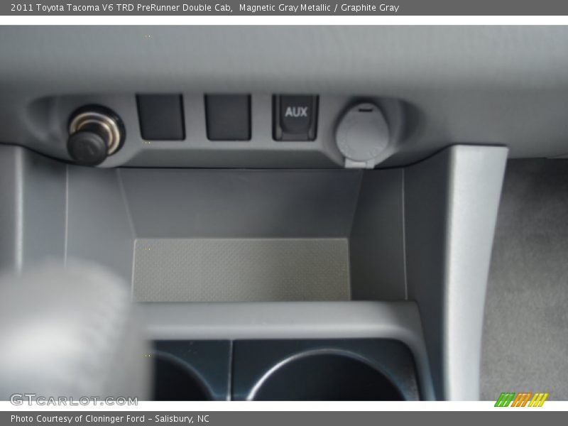 Magnetic Gray Metallic / Graphite Gray 2011 Toyota Tacoma V6 TRD PreRunner Double Cab