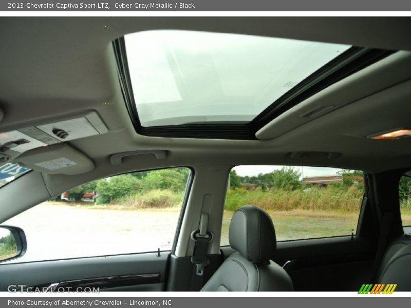 Cyber Gray Metallic / Black 2013 Chevrolet Captiva Sport LTZ