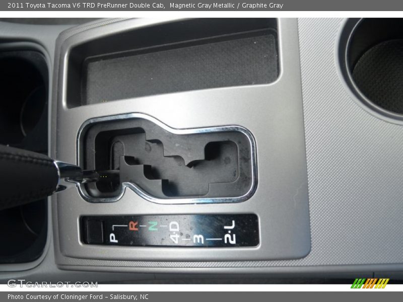 Magnetic Gray Metallic / Graphite Gray 2011 Toyota Tacoma V6 TRD PreRunner Double Cab