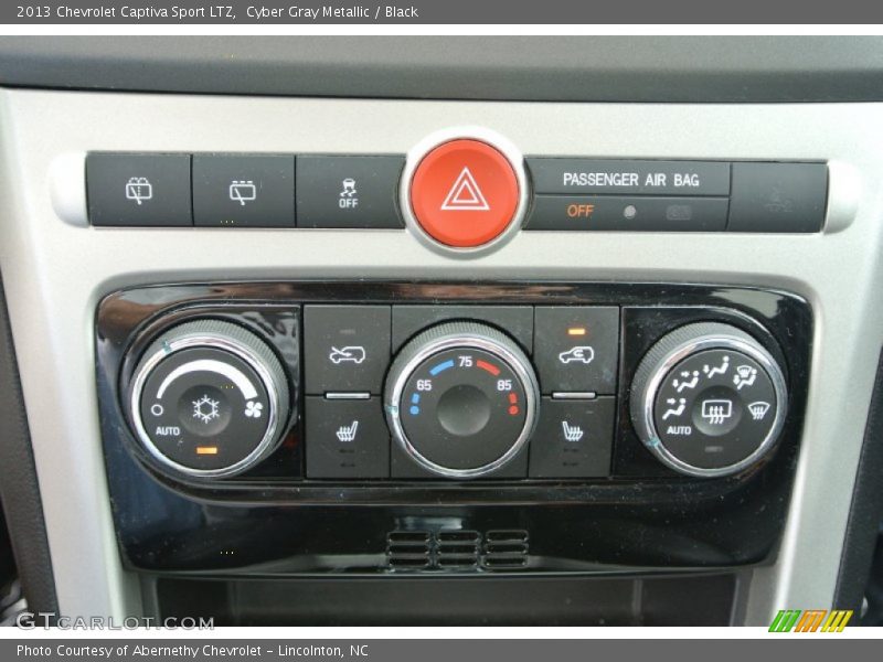 Cyber Gray Metallic / Black 2013 Chevrolet Captiva Sport LTZ