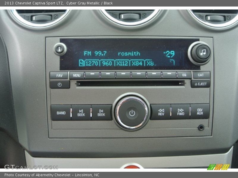 Cyber Gray Metallic / Black 2013 Chevrolet Captiva Sport LTZ