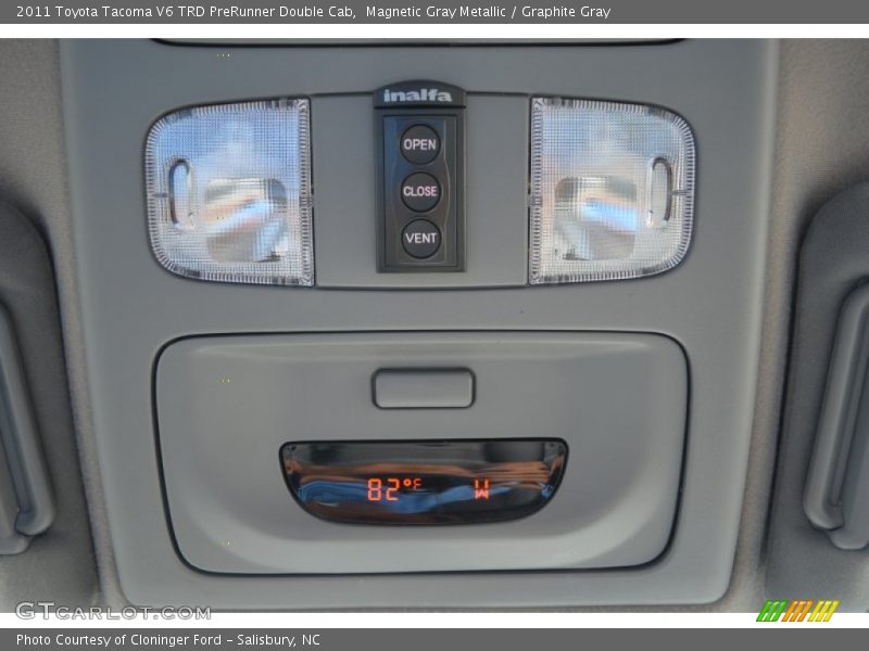 Magnetic Gray Metallic / Graphite Gray 2011 Toyota Tacoma V6 TRD PreRunner Double Cab