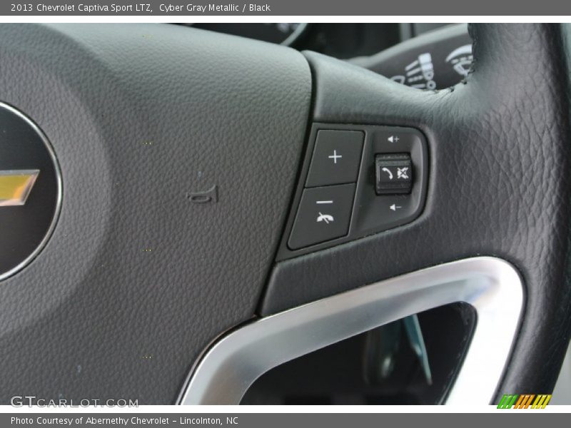 Cyber Gray Metallic / Black 2013 Chevrolet Captiva Sport LTZ