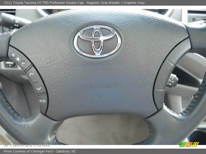 Magnetic Gray Metallic / Graphite Gray 2011 Toyota Tacoma V6 TRD PreRunner Double Cab