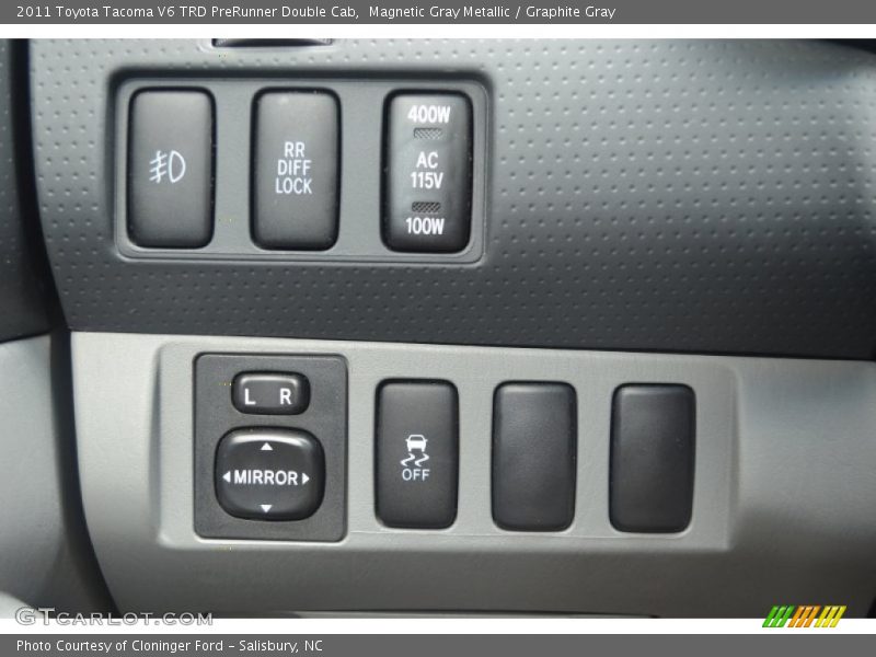 Magnetic Gray Metallic / Graphite Gray 2011 Toyota Tacoma V6 TRD PreRunner Double Cab