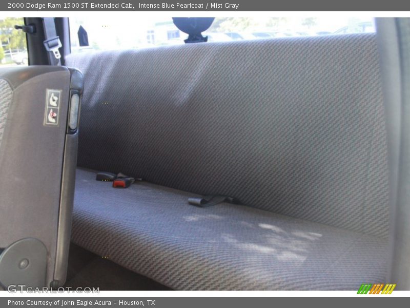 Intense Blue Pearlcoat / Mist Gray 2000 Dodge Ram 1500 ST Extended Cab