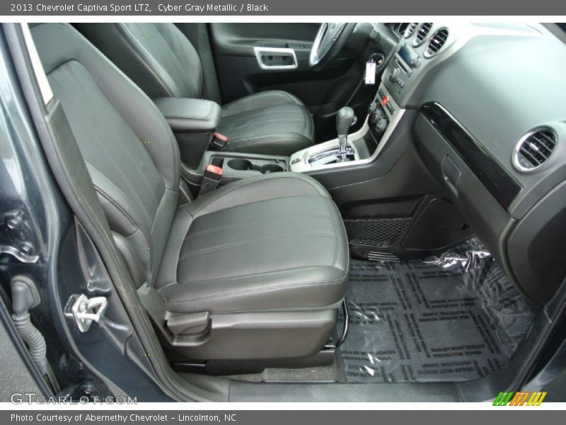 Cyber Gray Metallic / Black 2013 Chevrolet Captiva Sport LTZ