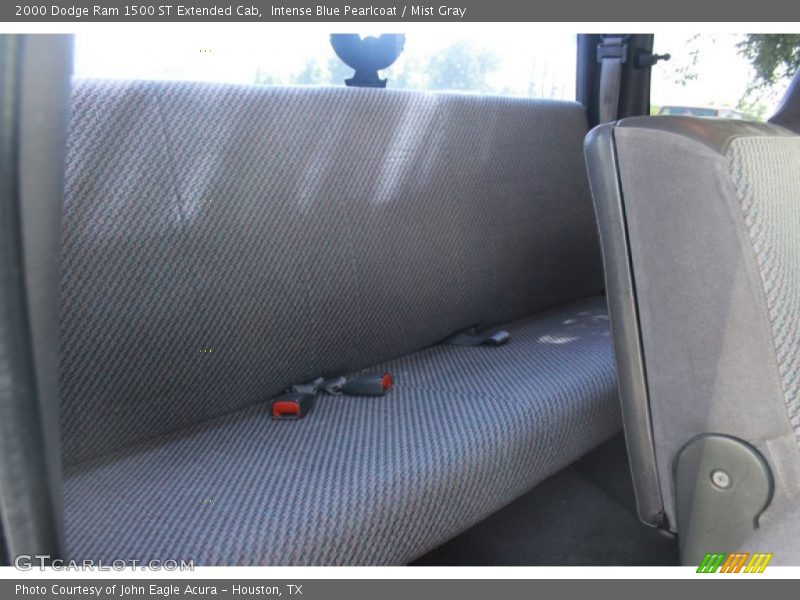Intense Blue Pearlcoat / Mist Gray 2000 Dodge Ram 1500 ST Extended Cab