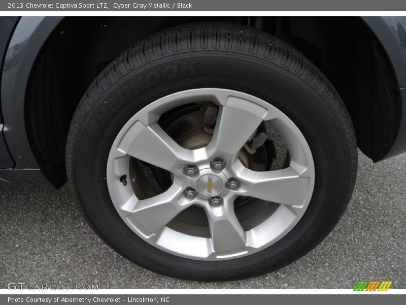 Cyber Gray Metallic / Black 2013 Chevrolet Captiva Sport LTZ