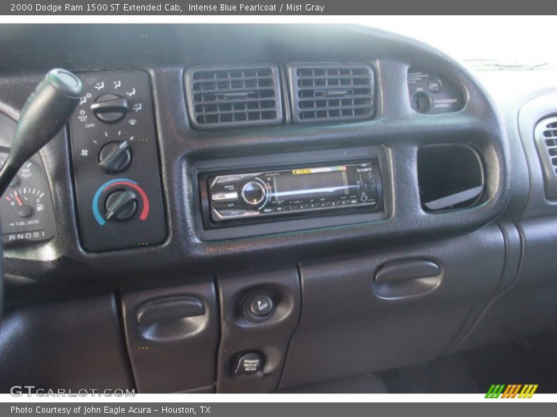 Intense Blue Pearlcoat / Mist Gray 2000 Dodge Ram 1500 ST Extended Cab