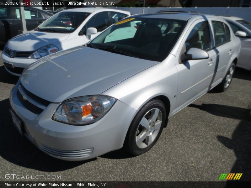 Ultra Silver Metallic / Gray 2008 Chevrolet Cobalt LT Sedan