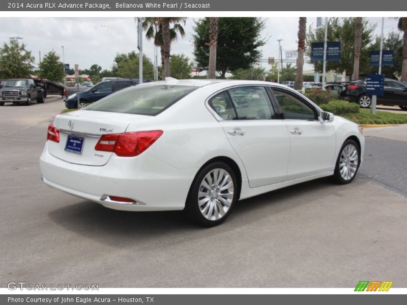 Bellanova White Pearl / Seacoast 2014 Acura RLX Advance Package