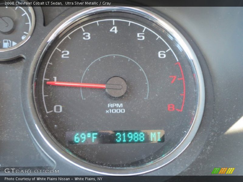 Ultra Silver Metallic / Gray 2008 Chevrolet Cobalt LT Sedan