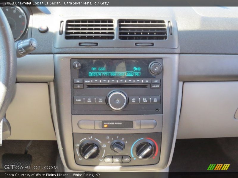 Controls of 2008 Cobalt LT Sedan