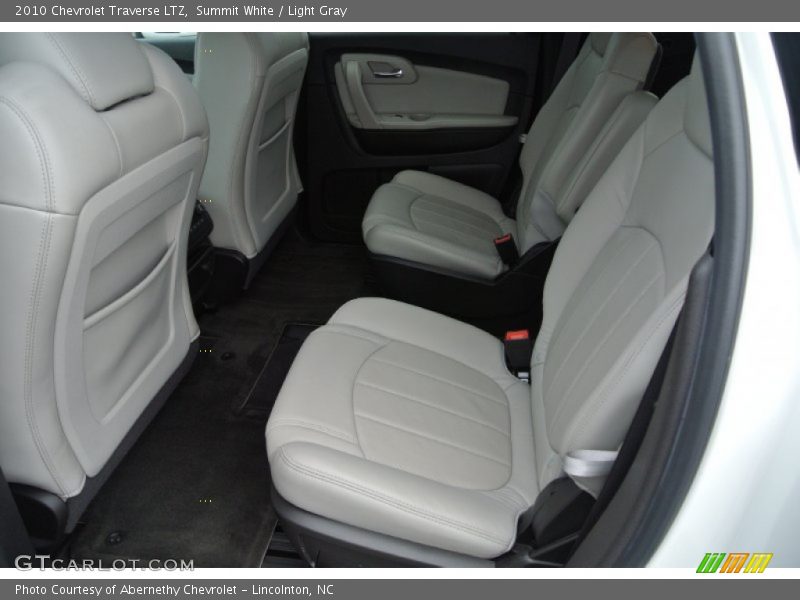 Summit White / Light Gray 2010 Chevrolet Traverse LTZ