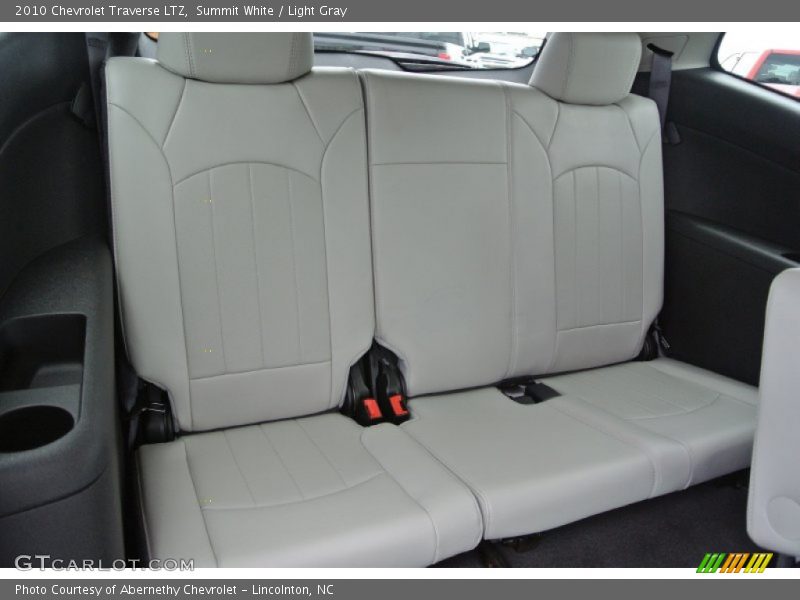 Summit White / Light Gray 2010 Chevrolet Traverse LTZ
