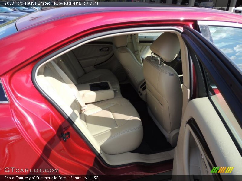 Ruby Red Metallic / Dune 2013 Ford Taurus Limited