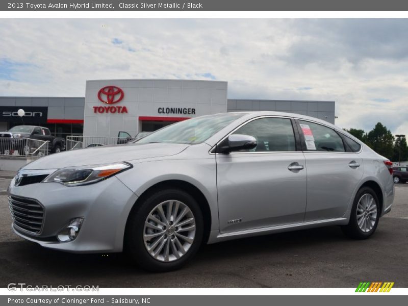 Classic Silver Metallic / Black 2013 Toyota Avalon Hybrid Limited