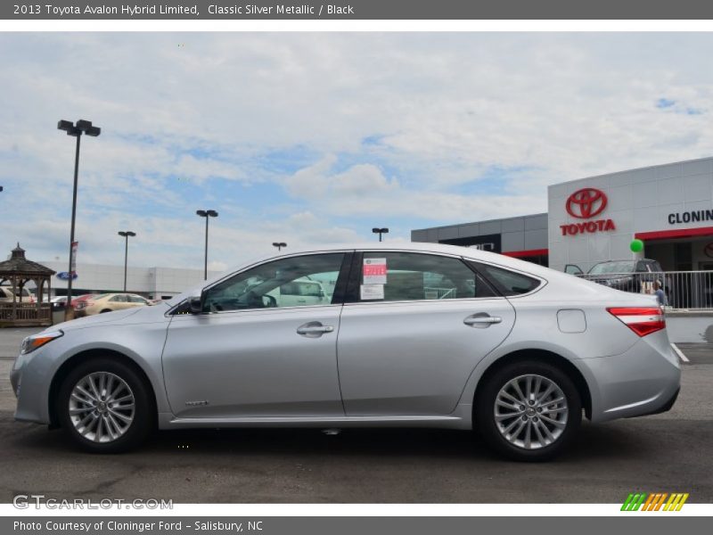Classic Silver Metallic / Black 2013 Toyota Avalon Hybrid Limited