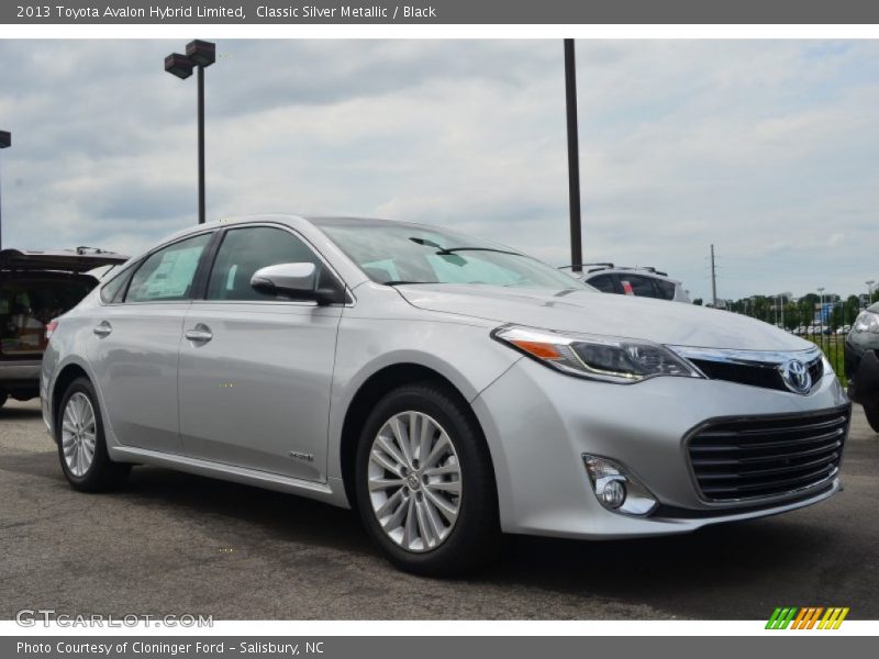 Classic Silver Metallic / Black 2013 Toyota Avalon Hybrid Limited