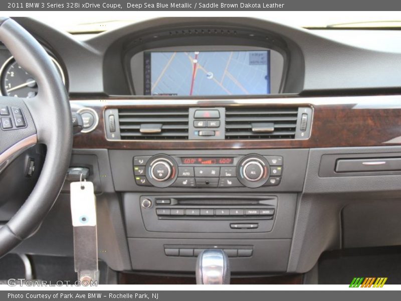 Deep Sea Blue Metallic / Saddle Brown Dakota Leather 2011 BMW 3 Series 328i xDrive Coupe