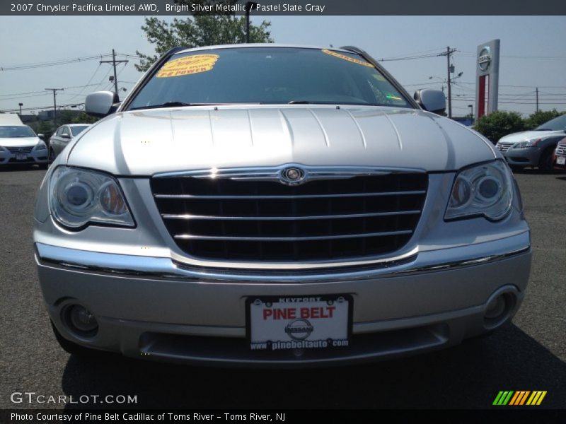 Bright Silver Metallic / Pastel Slate Gray 2007 Chrysler Pacifica Limited AWD