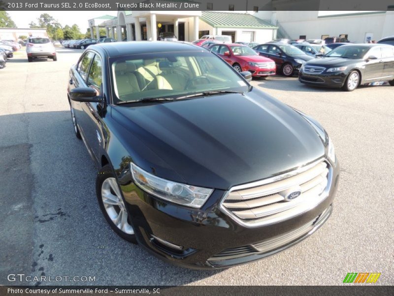 Tuxedo Black Metallic / Dune 2013 Ford Taurus SEL 2.0 EcoBoost