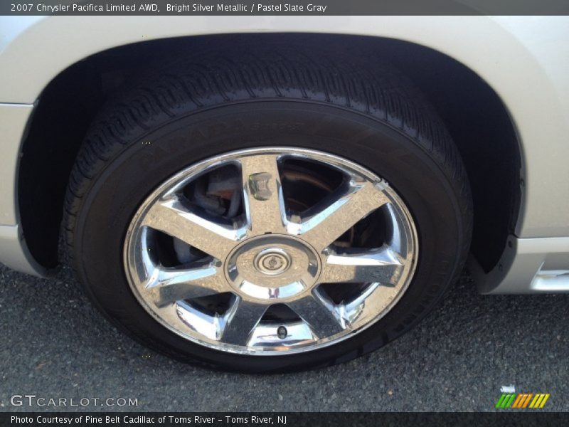 Bright Silver Metallic / Pastel Slate Gray 2007 Chrysler Pacifica Limited AWD