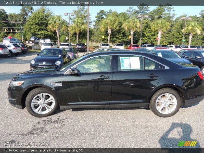 Tuxedo Black Metallic / Dune 2013 Ford Taurus SEL 2.0 EcoBoost
