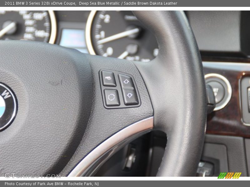 Deep Sea Blue Metallic / Saddle Brown Dakota Leather 2011 BMW 3 Series 328i xDrive Coupe