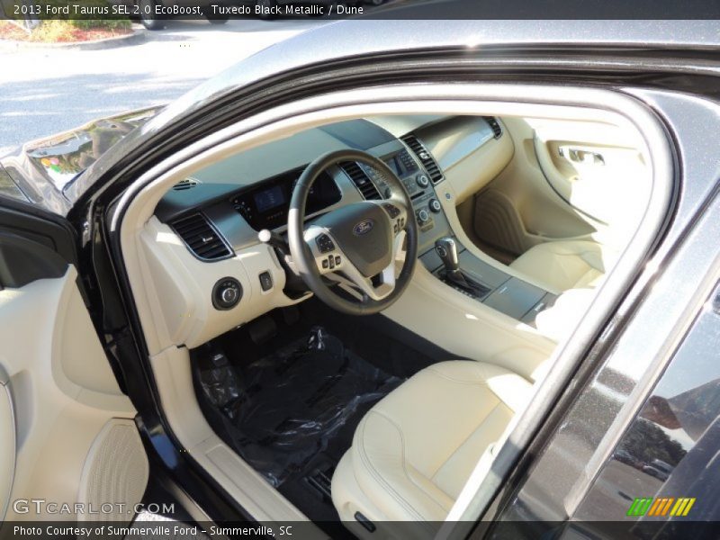 Tuxedo Black Metallic / Dune 2013 Ford Taurus SEL 2.0 EcoBoost