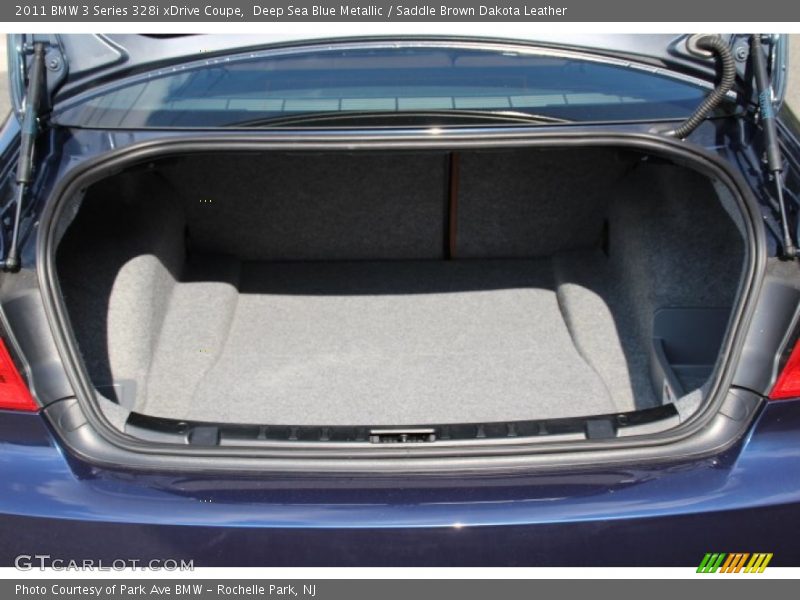Deep Sea Blue Metallic / Saddle Brown Dakota Leather 2011 BMW 3 Series 328i xDrive Coupe