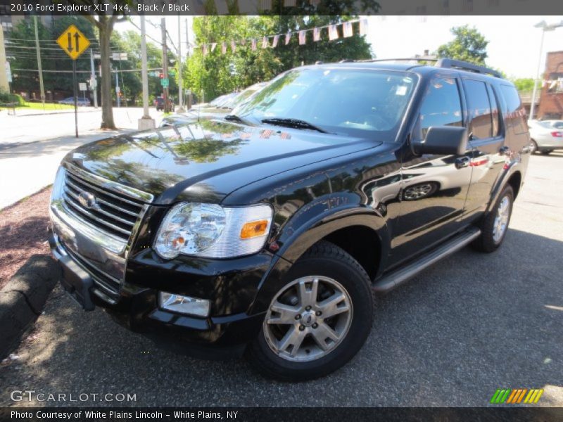 Black / Black 2010 Ford Explorer XLT 4x4