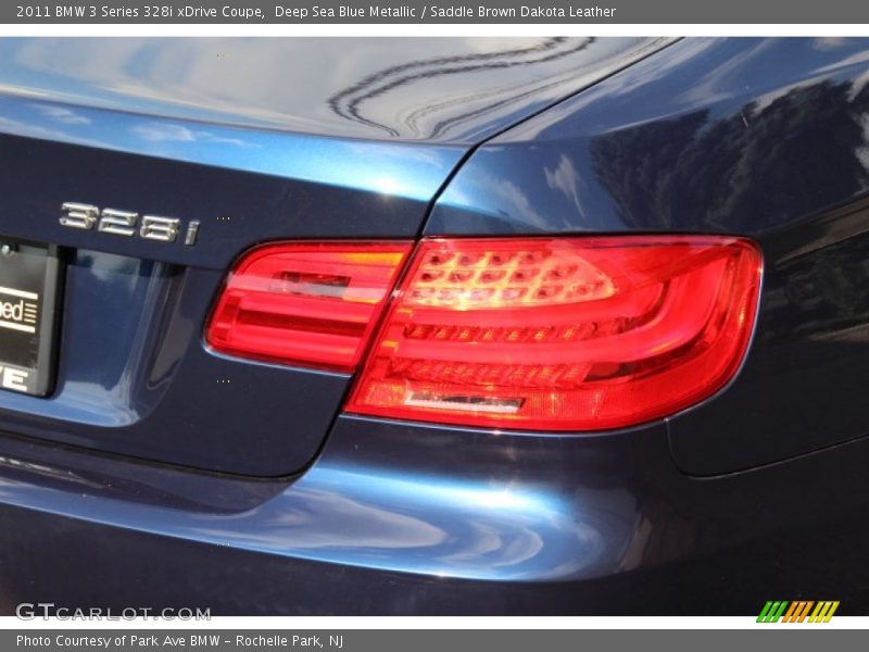 Deep Sea Blue Metallic / Saddle Brown Dakota Leather 2011 BMW 3 Series 328i xDrive Coupe