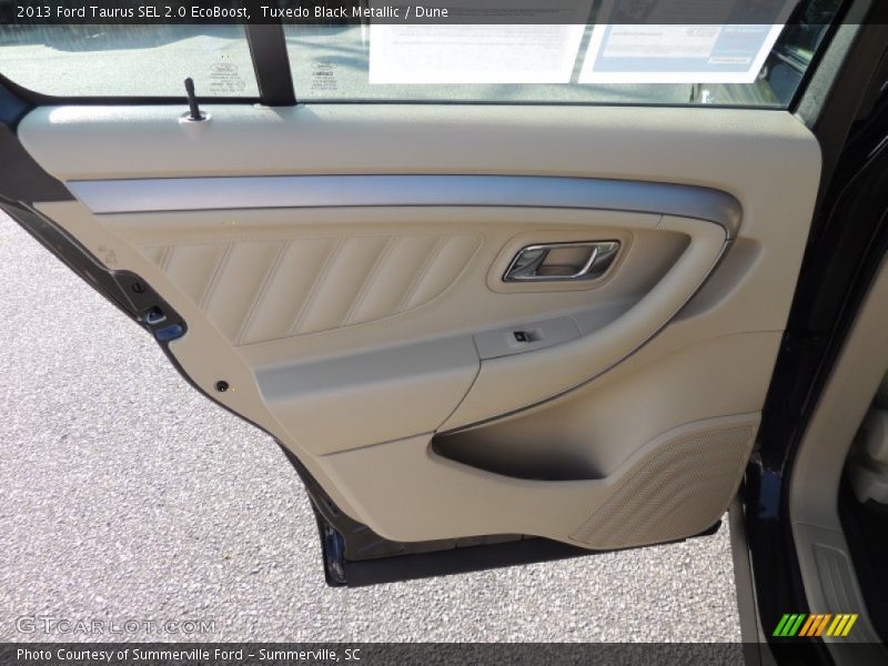 Tuxedo Black Metallic / Dune 2013 Ford Taurus SEL 2.0 EcoBoost