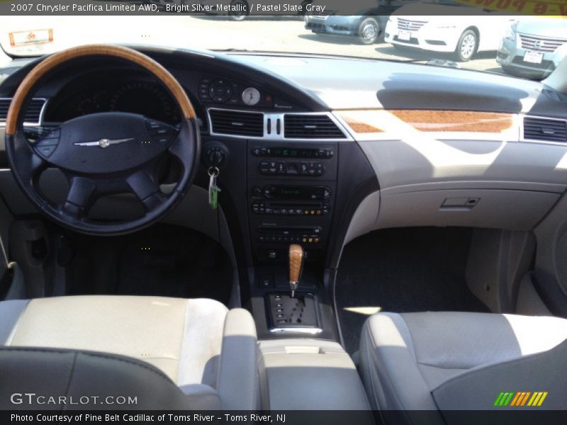 Bright Silver Metallic / Pastel Slate Gray 2007 Chrysler Pacifica Limited AWD