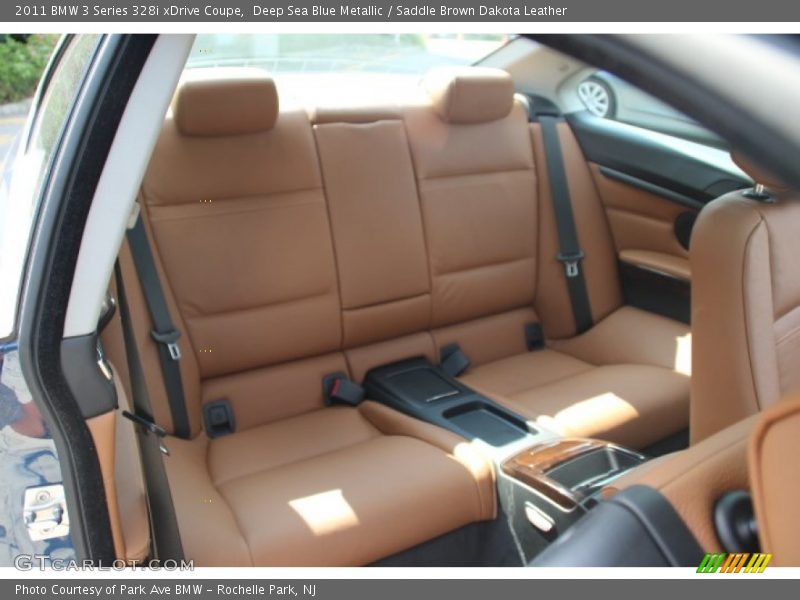Deep Sea Blue Metallic / Saddle Brown Dakota Leather 2011 BMW 3 Series 328i xDrive Coupe