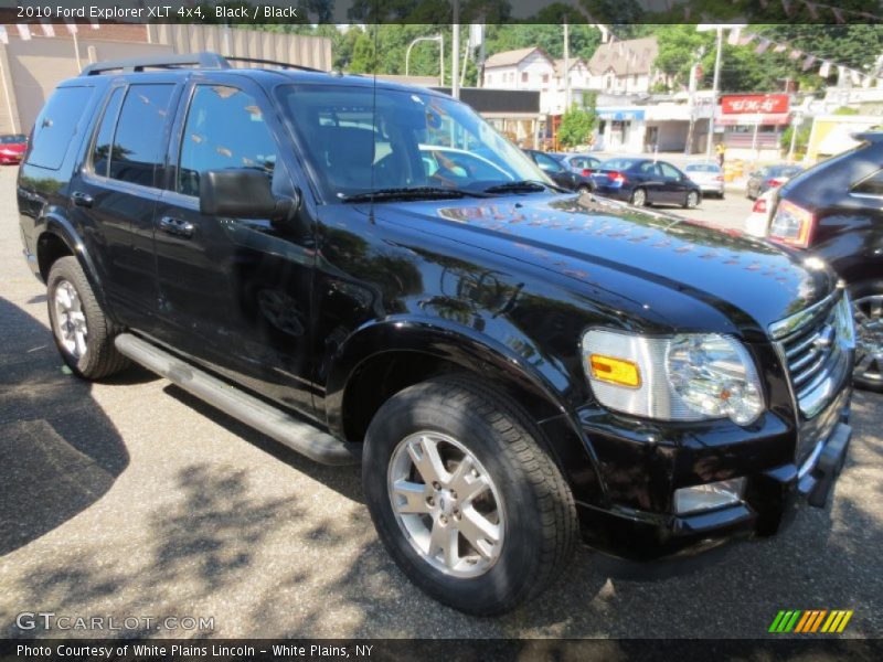 Black / Black 2010 Ford Explorer XLT 4x4