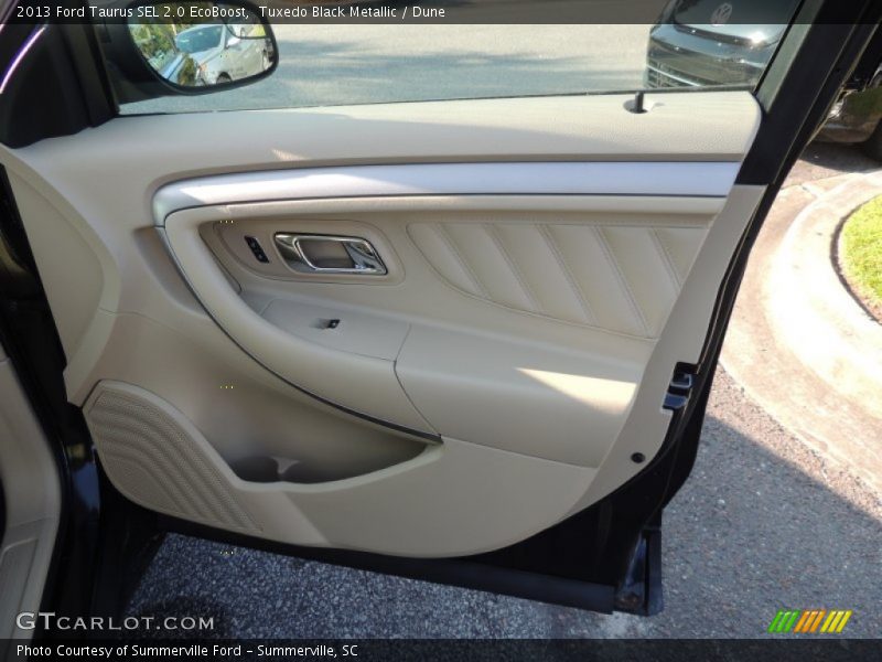 Tuxedo Black Metallic / Dune 2013 Ford Taurus SEL 2.0 EcoBoost