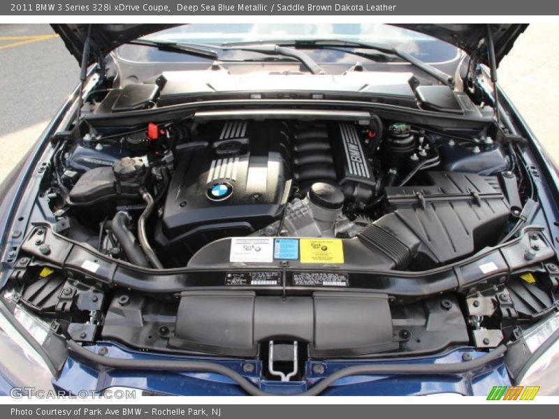 Deep Sea Blue Metallic / Saddle Brown Dakota Leather 2011 BMW 3 Series 328i xDrive Coupe
