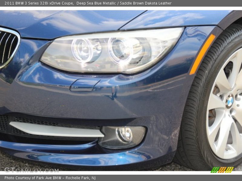 Deep Sea Blue Metallic / Saddle Brown Dakota Leather 2011 BMW 3 Series 328i xDrive Coupe