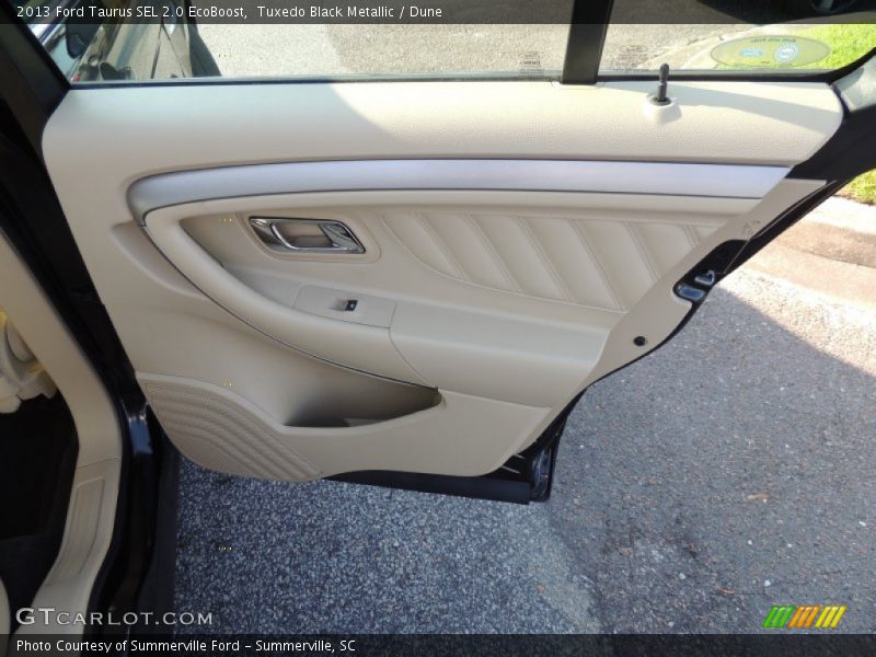 Tuxedo Black Metallic / Dune 2013 Ford Taurus SEL 2.0 EcoBoost