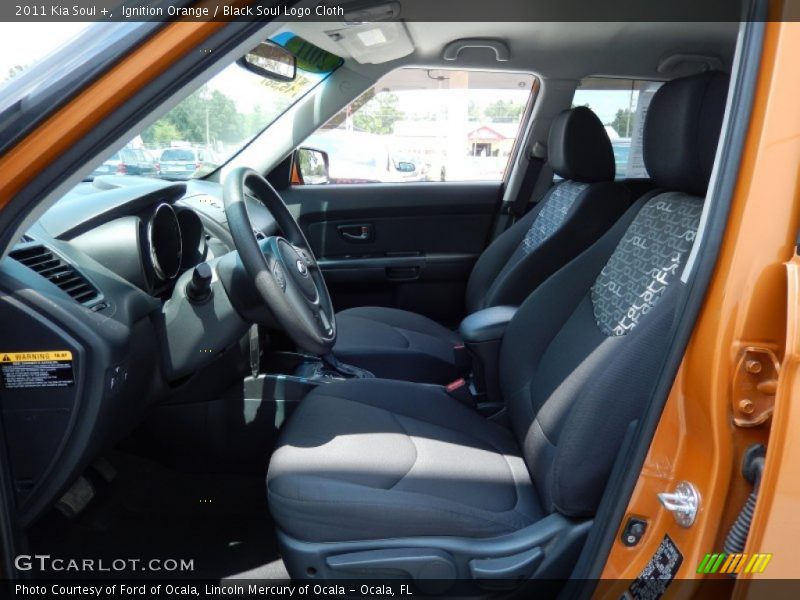 Front Seat of 2011 Soul +