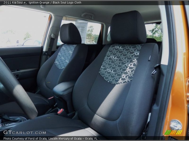 Front Seat of 2011 Soul +