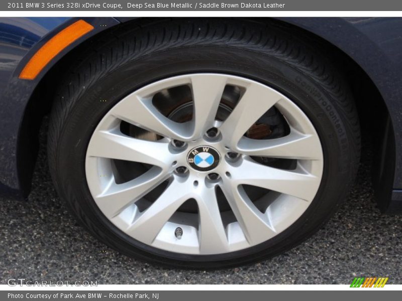 Deep Sea Blue Metallic / Saddle Brown Dakota Leather 2011 BMW 3 Series 328i xDrive Coupe