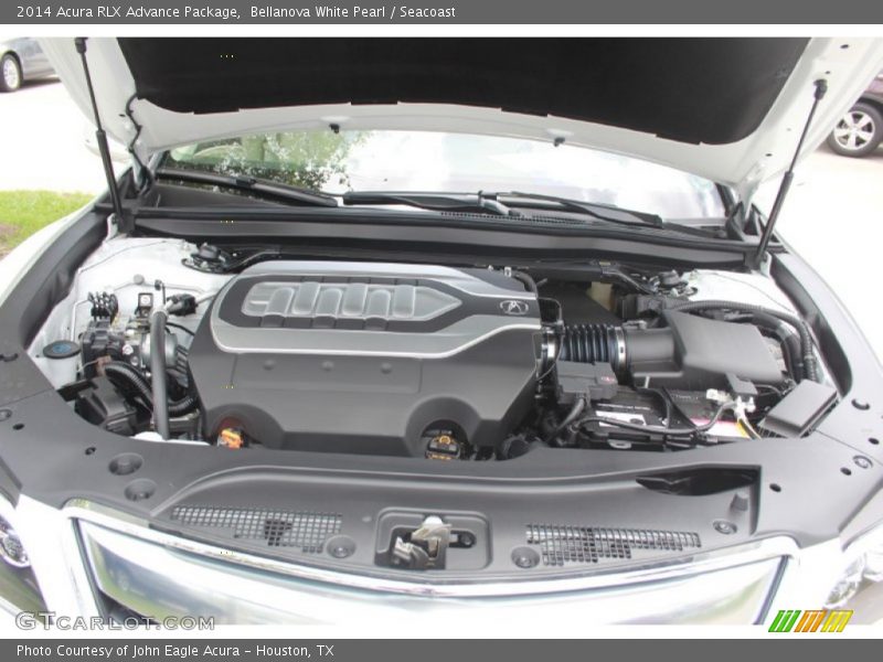 Bellanova White Pearl / Seacoast 2014 Acura RLX Advance Package